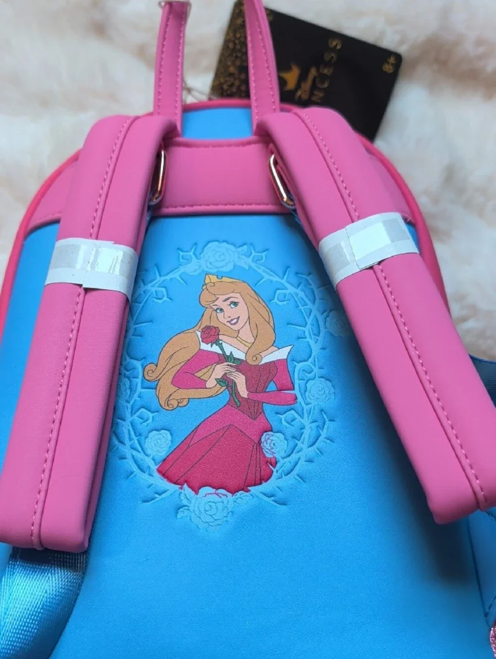 Disney Pink and White Aurora Mini Backpack - Picture 5 of 7